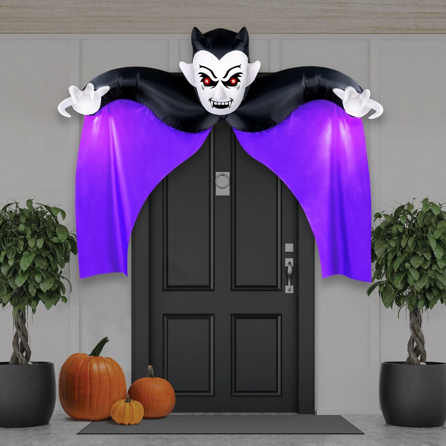 Occasions Airflowz Inflatable Handing Vampire, 5 Ft. Tall, Purple