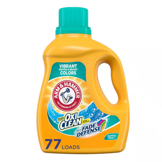 100.5.Fl.Oz Sparkling Waters plus Fade Defense Liquid Laundry Detergent (77-Loads)