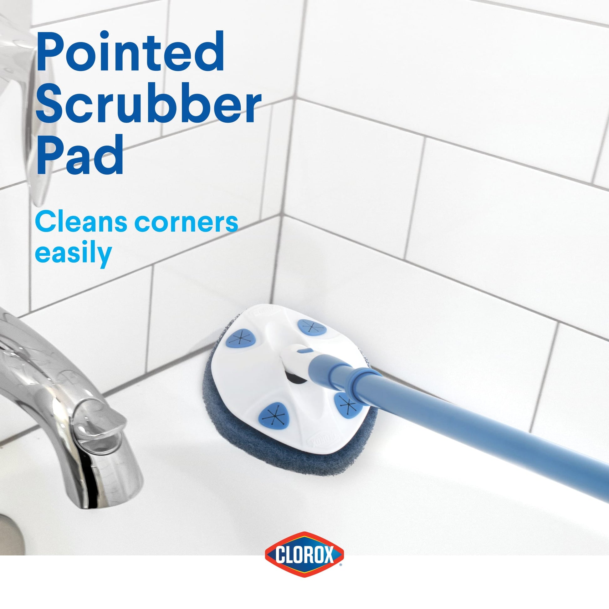 Extendable Tub and Tile Scrubber