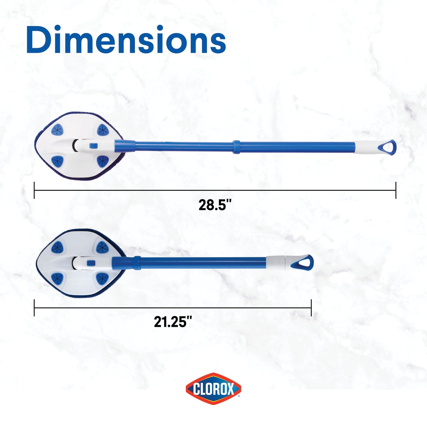 Extendable Tub and Tile Scrubber