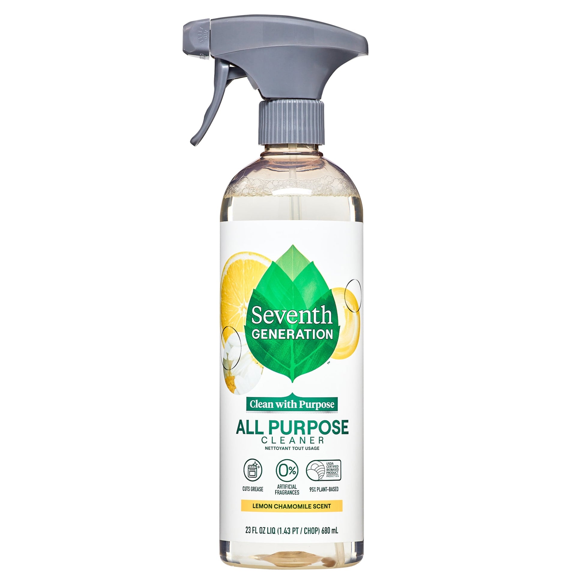 All Purpose Surface Cleaner, Lemon Chamomile Citrus, 23 Oz