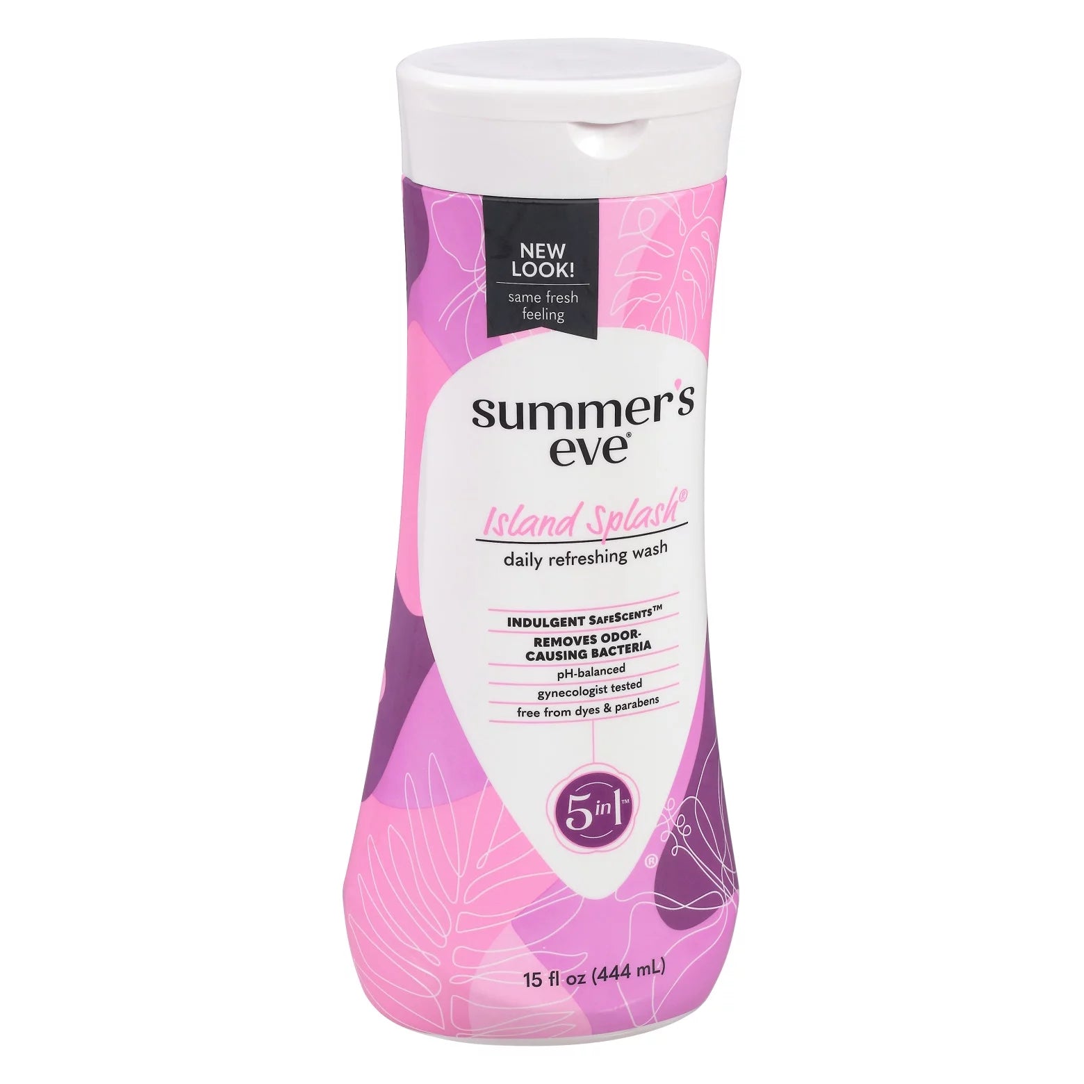 Summer’s Eve Island Splash Daily Feminine Wash, Removes Odor, Ph Balanced, 15 Fl Oz