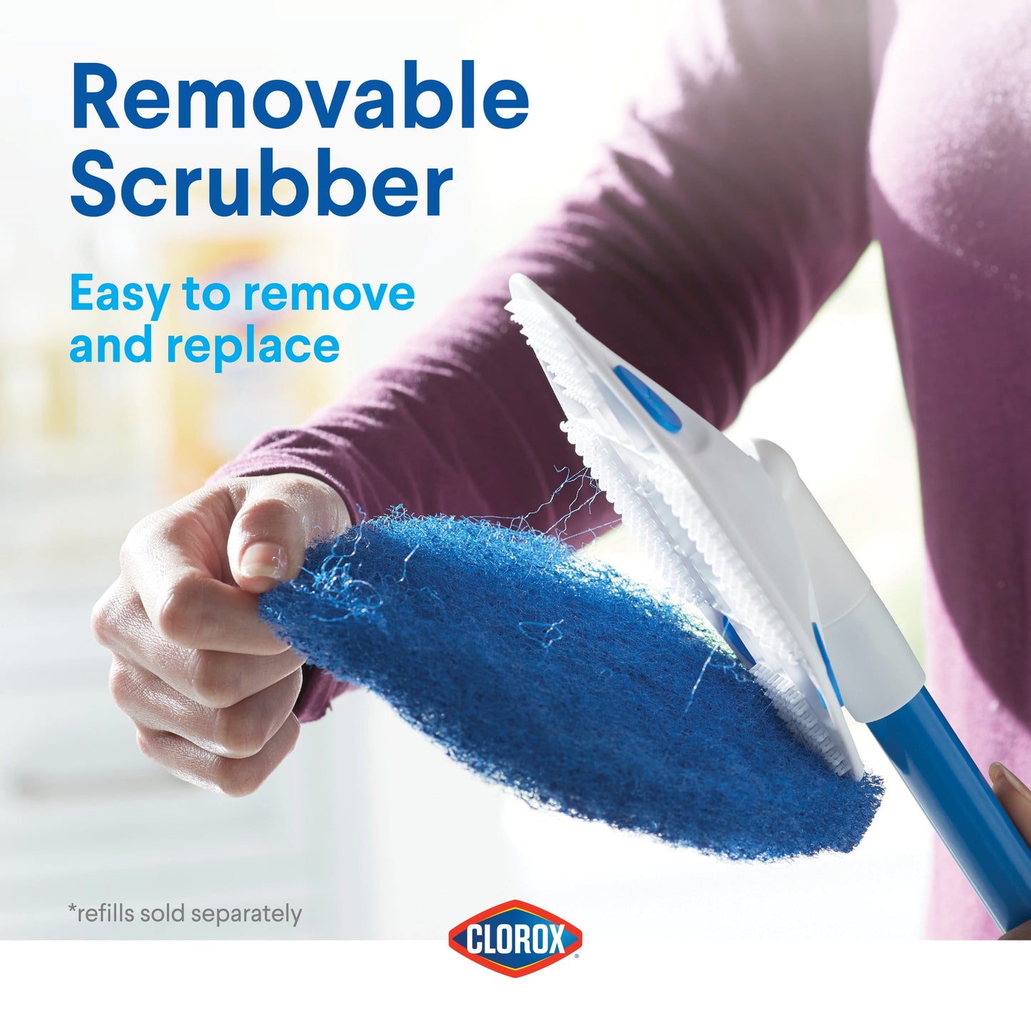 Extendable Tub and Tile Scrubber