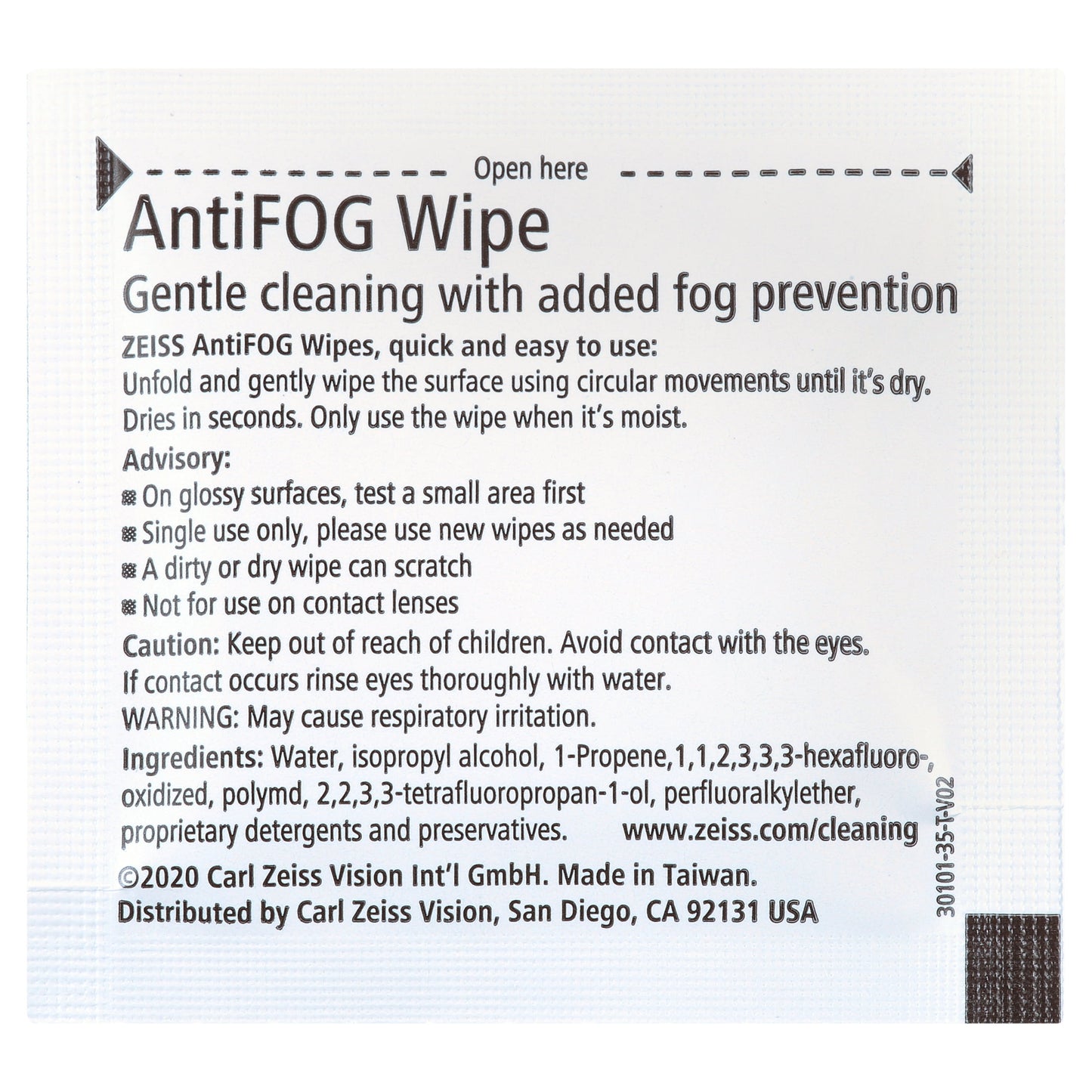 Gentle and Thorough Cleaning anti Fog Lens Cleaner Wipes for Eyeglass, 40 Count