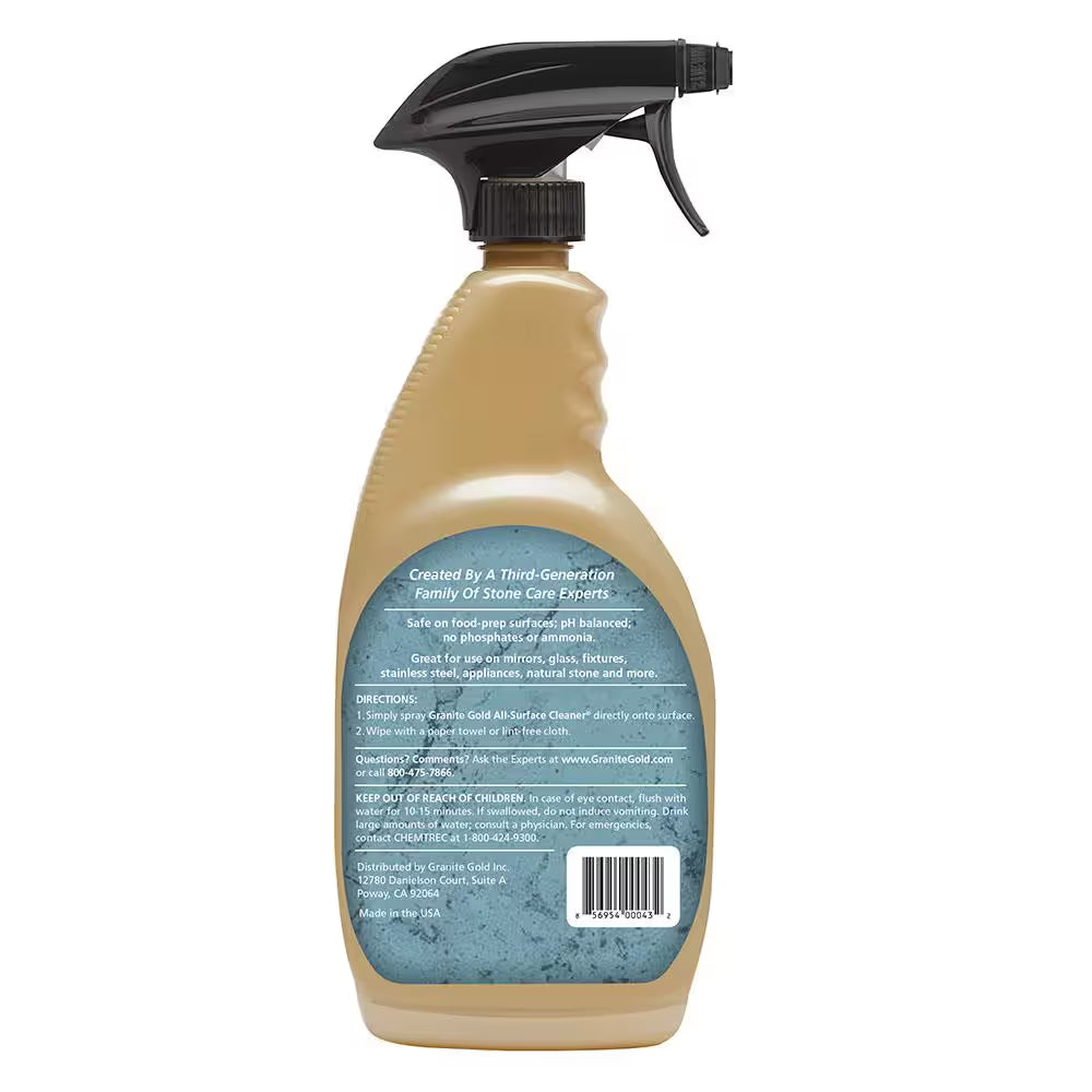 24 Oz. Daily All-Surface Countertop Cleaner for Natural Stone, Glass, Stainless Steel and More