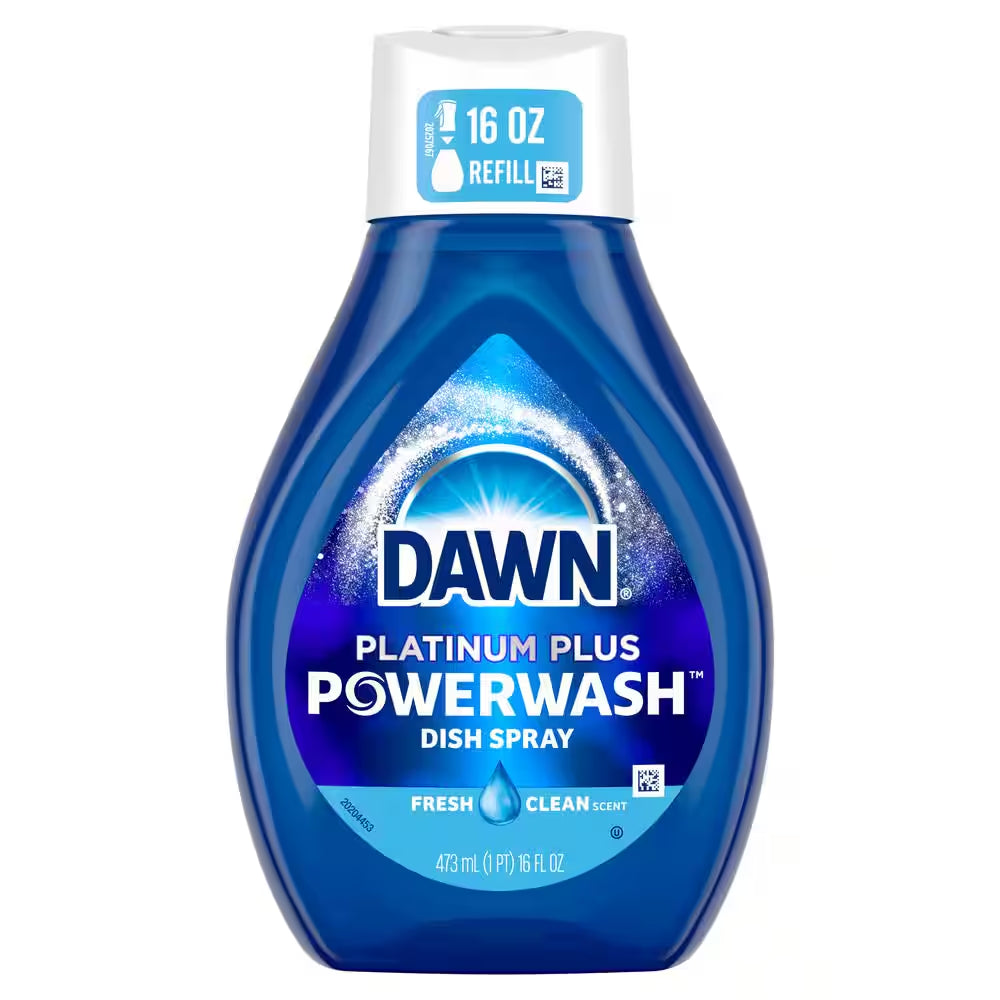 Platinum Powerwash Dish Spray 16 Oz. Fresh Scent Dish Soap Refill