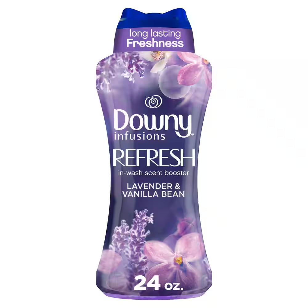 24 Oz. Infusions Calm Lavender and Vanilla Bean Fabric Softener and Scent Booster