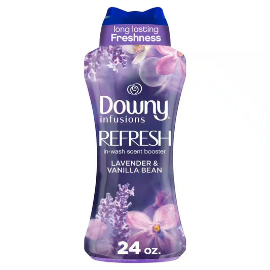 24 Oz. Infusions Calm Lavender and Vanilla Bean Fabric Softener and Scent Booster