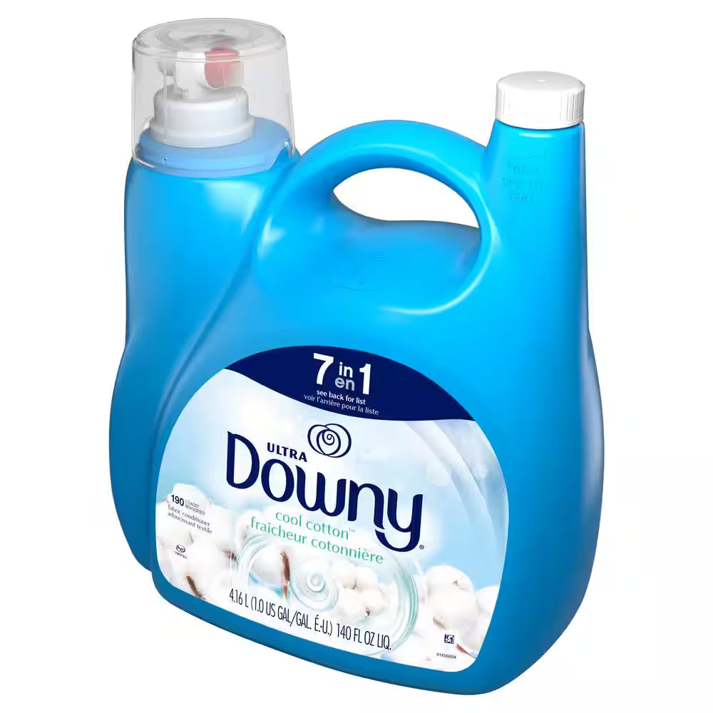 140 Oz. Ultra-Cool Cotton Scent Liquid Fabric Softener (190-Loads)