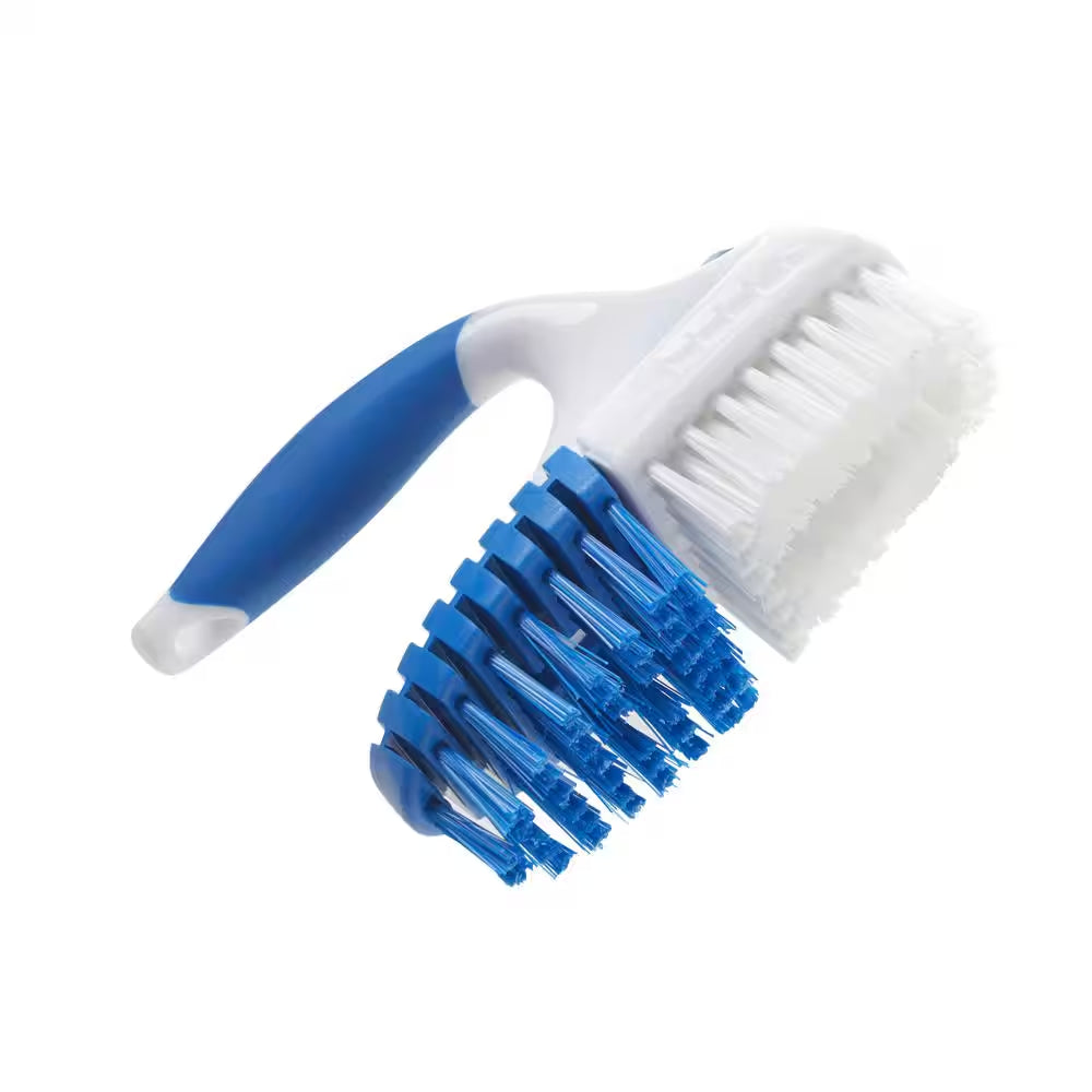 Brush 3 In. Iron Handle Flex Scrub Brush (1-Pack)