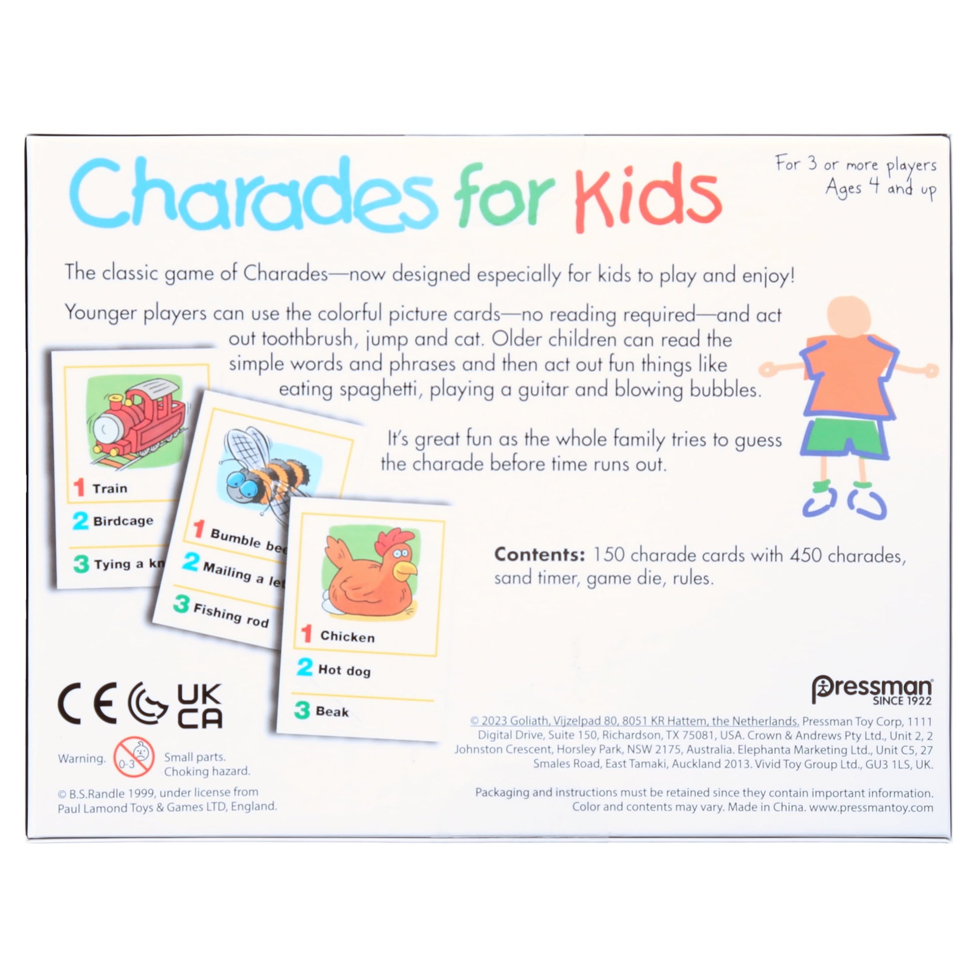 Pressman Charades for Kids