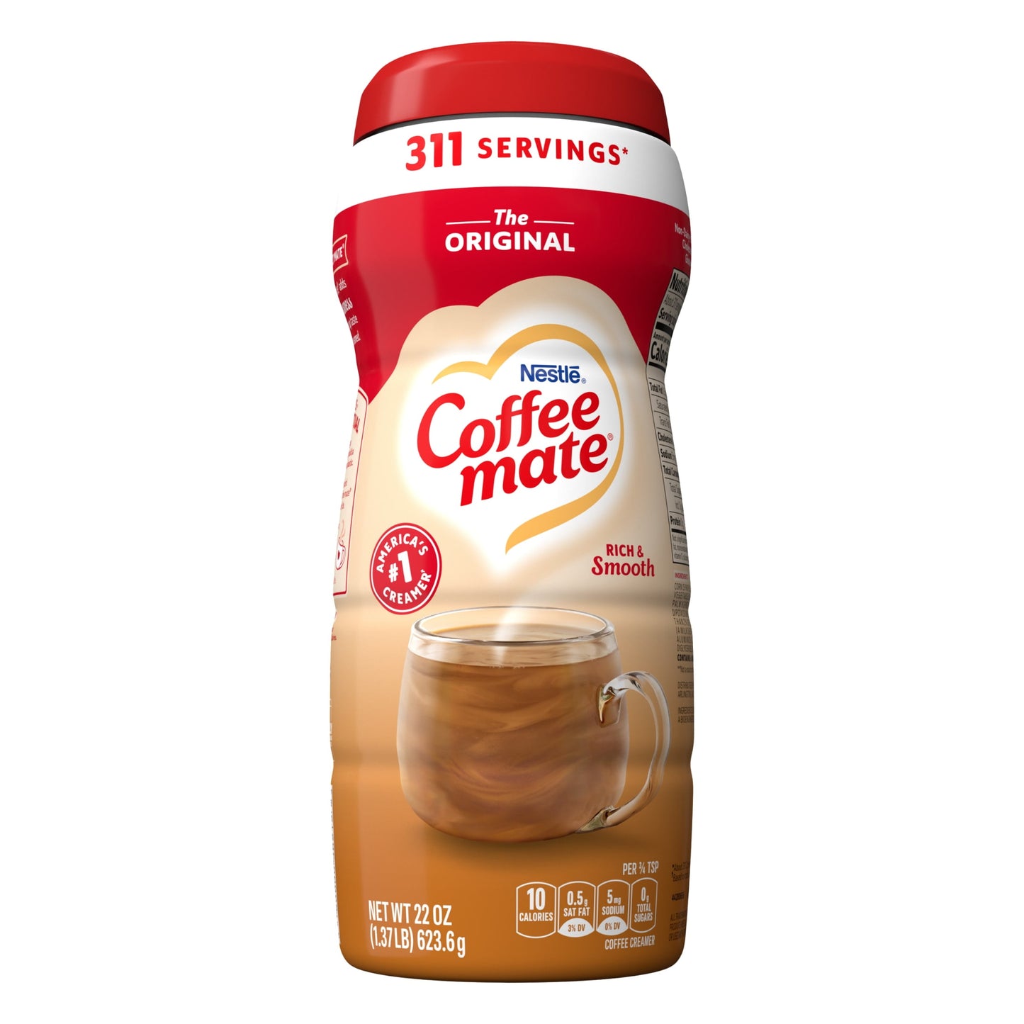 Nestle Coffee Mate Original Powdered Coffee Creamer, 22 Oz