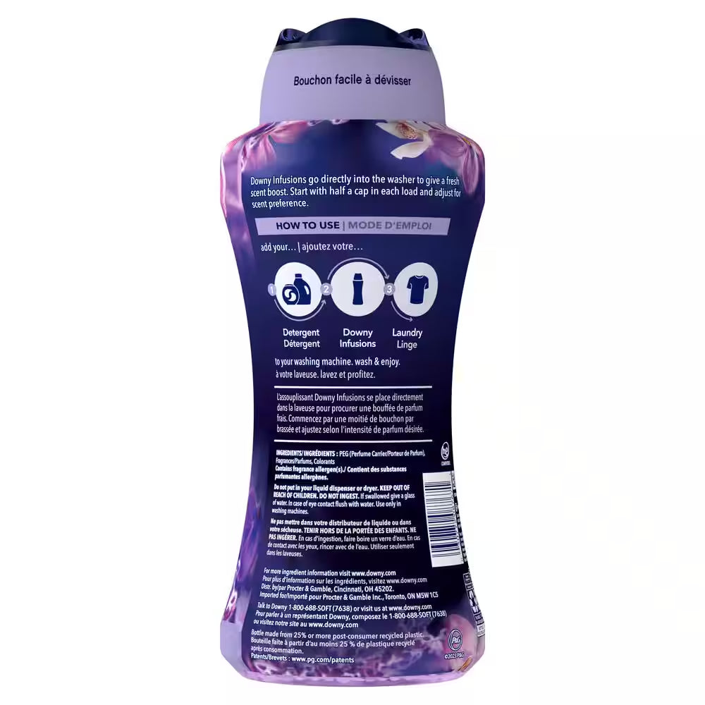 24 Oz. Infusions Calm Lavender and Vanilla Bean Fabric Softener and Scent Booster