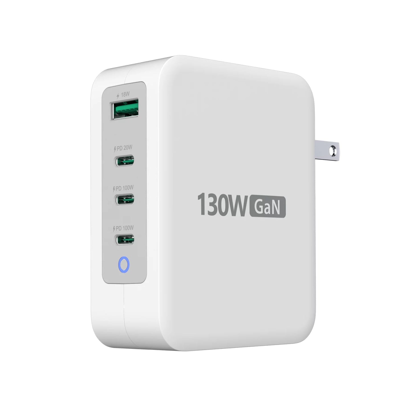 130W Gan USB-C 4-Port Charger, JUP43130