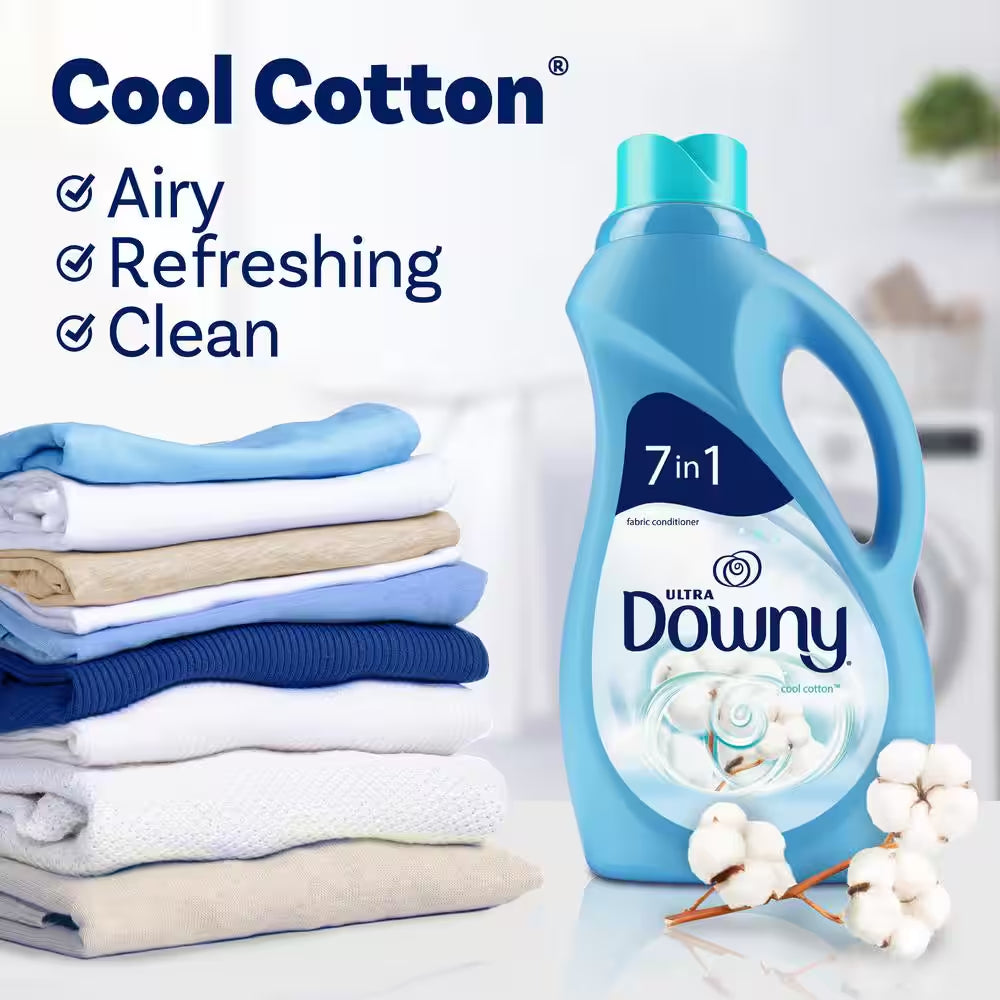 140 Oz. Ultra-Cool Cotton Scent Liquid Fabric Softener (190-Loads)