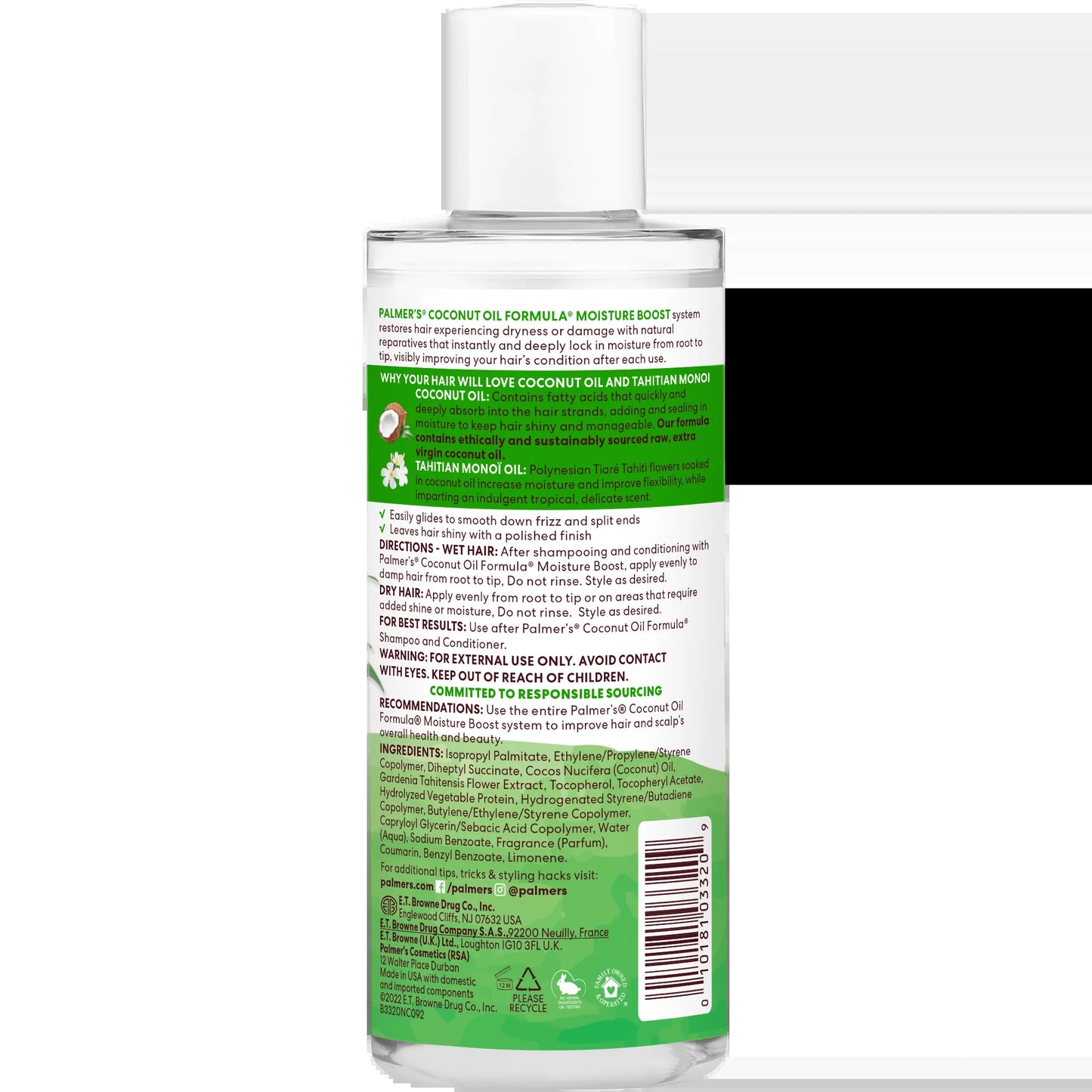 Coconut Oil Formula Hair Polisher Serum, 6 Fl. Oz.