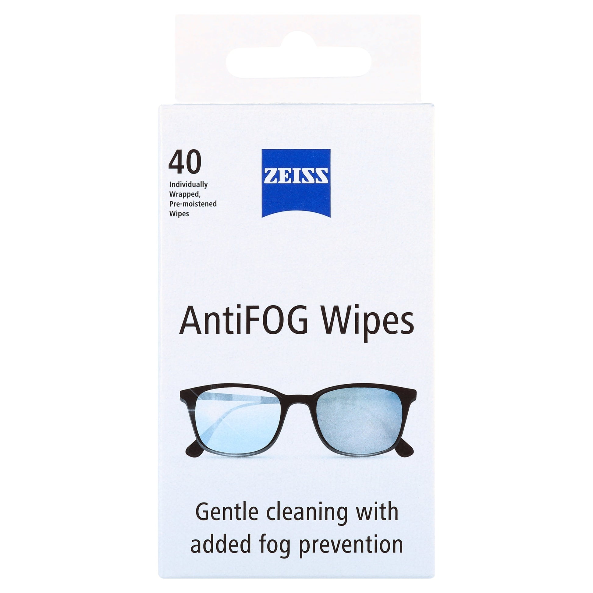 Gentle and Thorough Cleaning anti Fog Lens Cleaner Wipes for Eyeglass, 40 Count