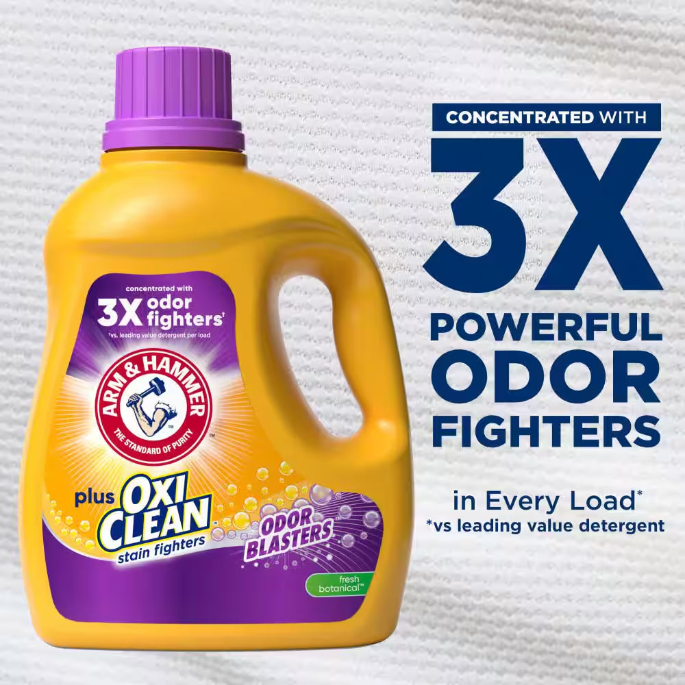 100.5 Oz. Fresh Bontanical plus Oxiclean Odor Blaster Liquid Laundry Detergent (77-Loads)