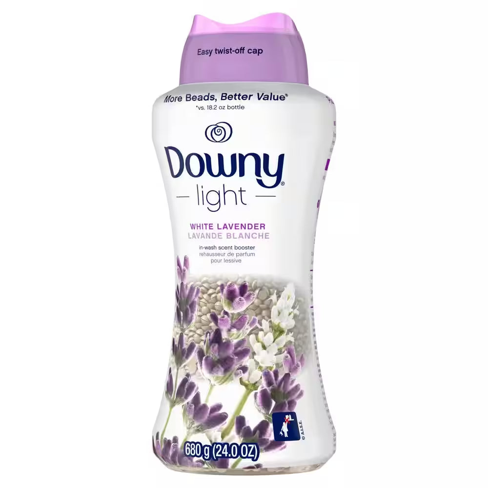 Light 24 Oz. White Lavender Scent Fabric Softener and Scent Booster