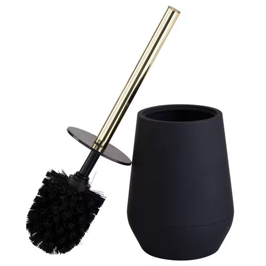 Soft Toilet Brush in Black