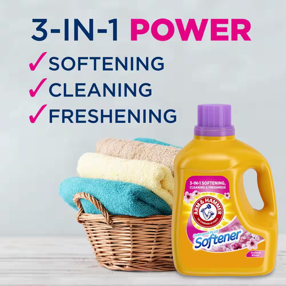 100.5 Oz. Orchard Bloom Liquid Laundry Softener and Detergent (77 Loads)