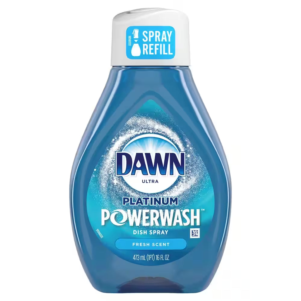 Platinum Powerwash Dish Spray 16 Oz. Fresh Scent Dish Soap Refill