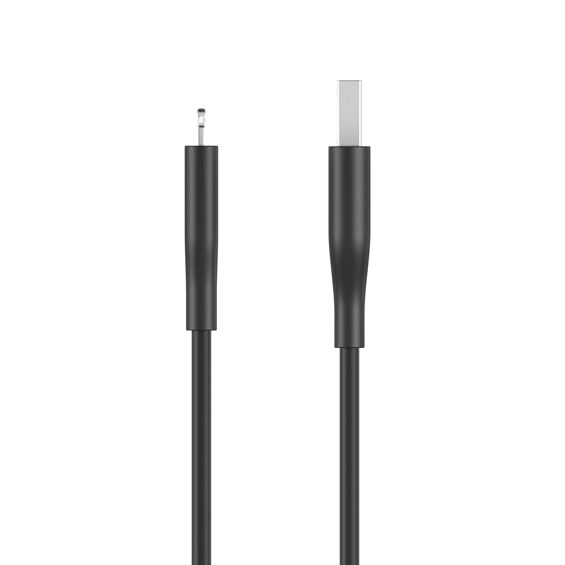 Lightning to Usb-A, 3" Charging & Data Sync Cable, MFI Certified, PVC, Black, Single Pack