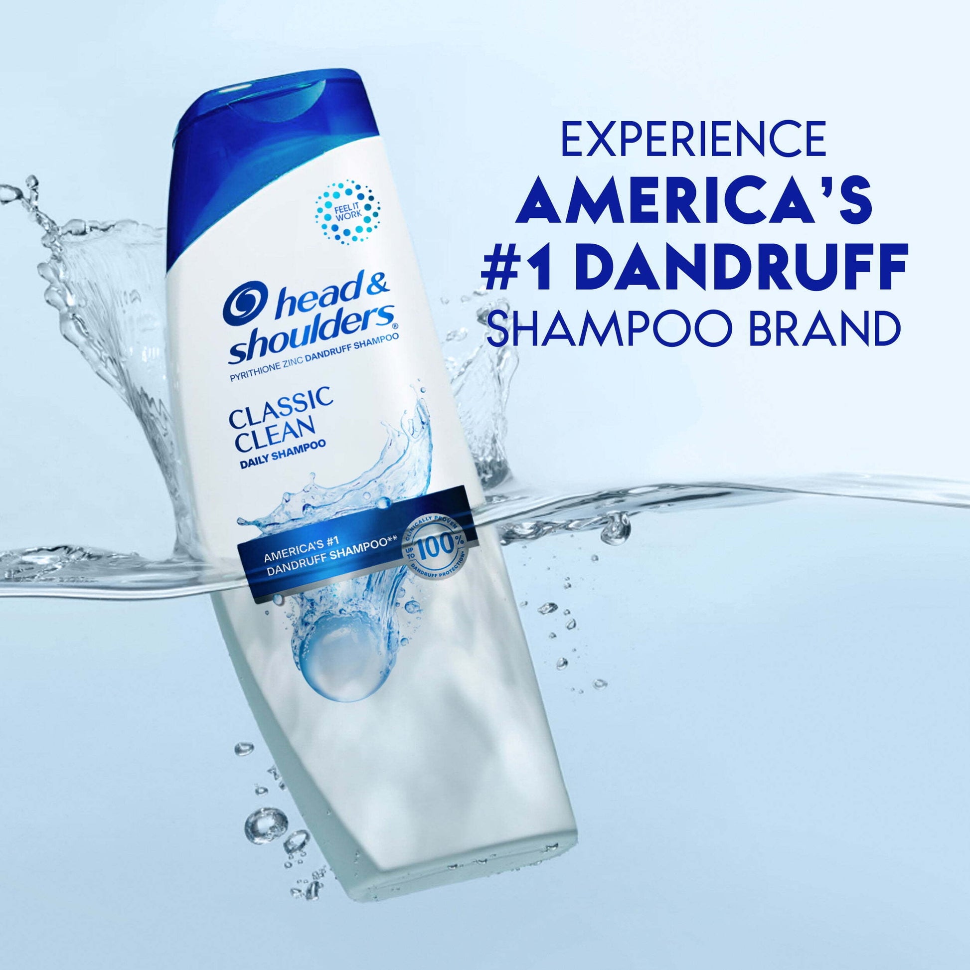 Head and Shoulders Dandruff Shampoo, Classic Clean, 8.45 Fl Oz