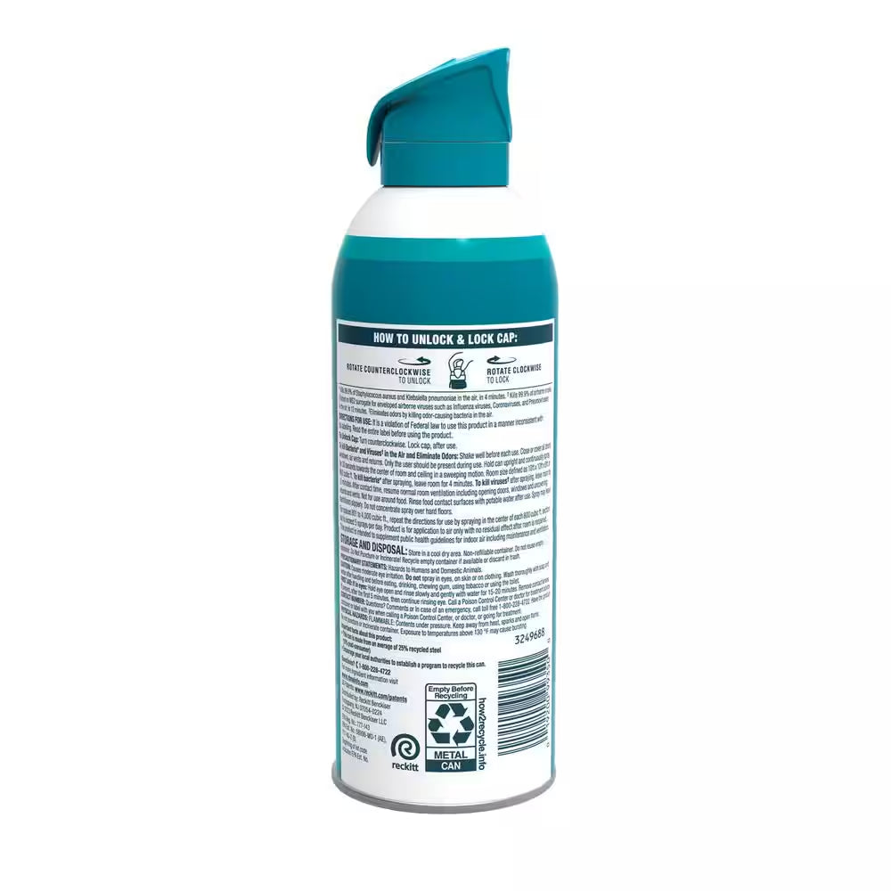 Air Sanitizer 10 Oz. Simply Fresh Odor Eliminator Air Disinfectant Aerosol