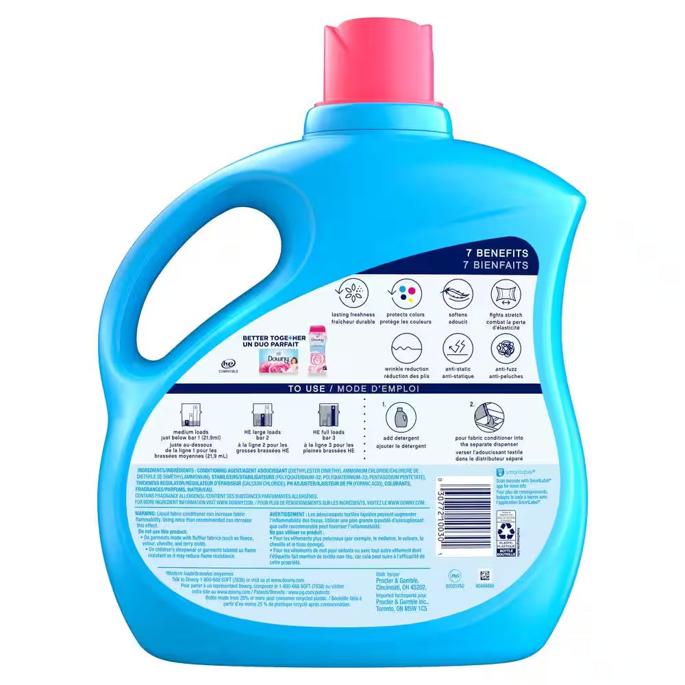 Ultra 111 Oz. April Fresh Scent Liquid Fabric Softener (150 Loads)