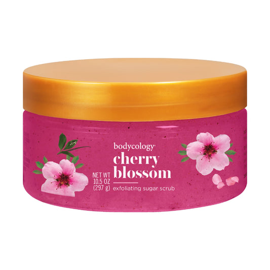 Exfoliating Sugar Scrub, Cherry Blossom, 10.5 Oz