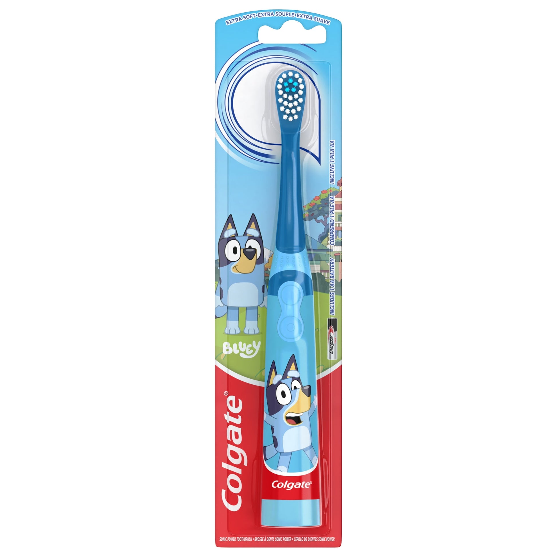 Kids Battery Toothbrush, Bluey Toothbrush, 1 Pack