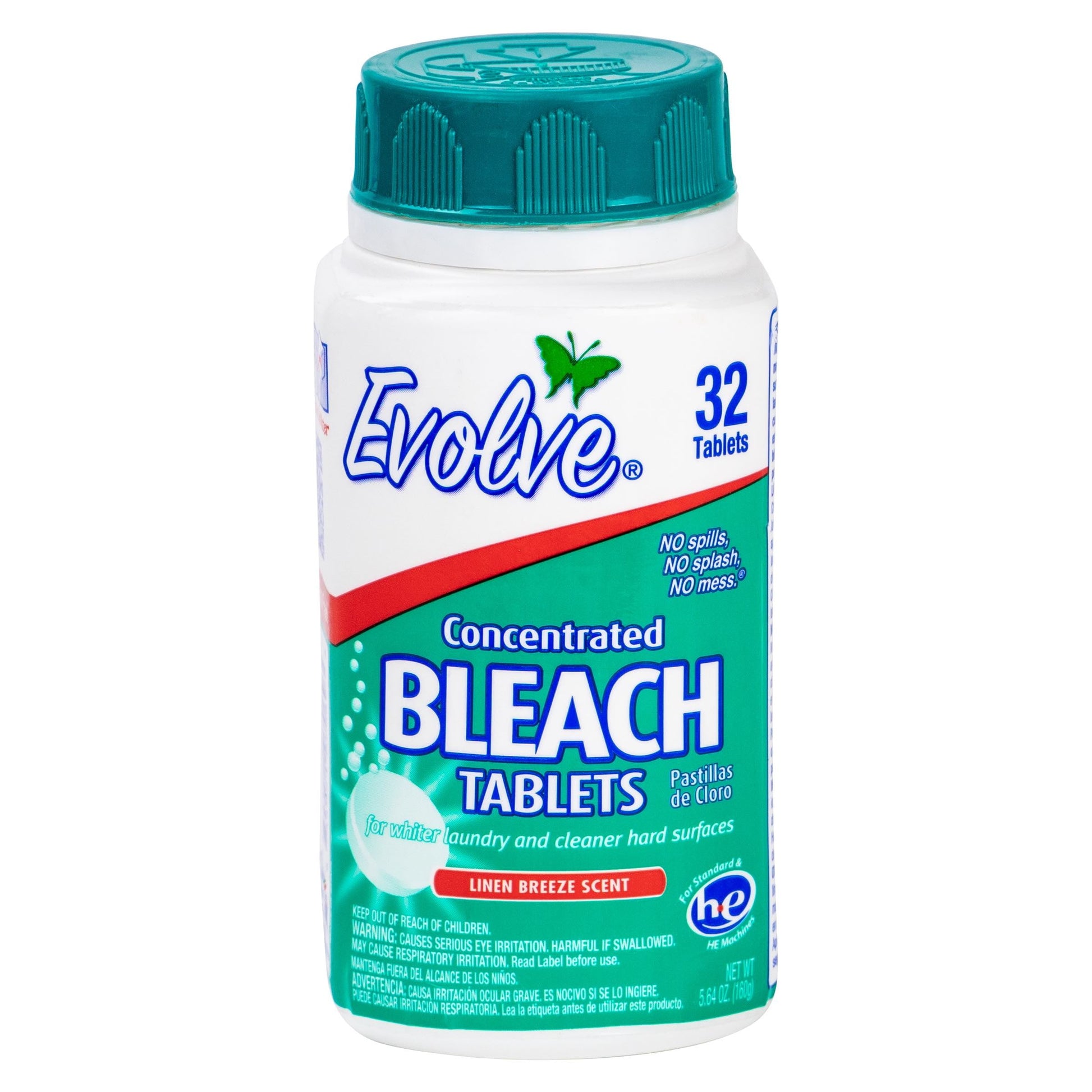 Ultra Concentrated Bleach Tablets, Linen Breeze Scent, 32 Count