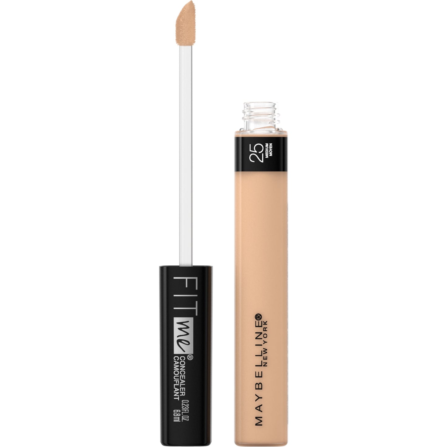 Fit Me Liquid Concealer Makeup, Natural Coverage, Oil-Free, Medium, 0.23 Fl. Oz.