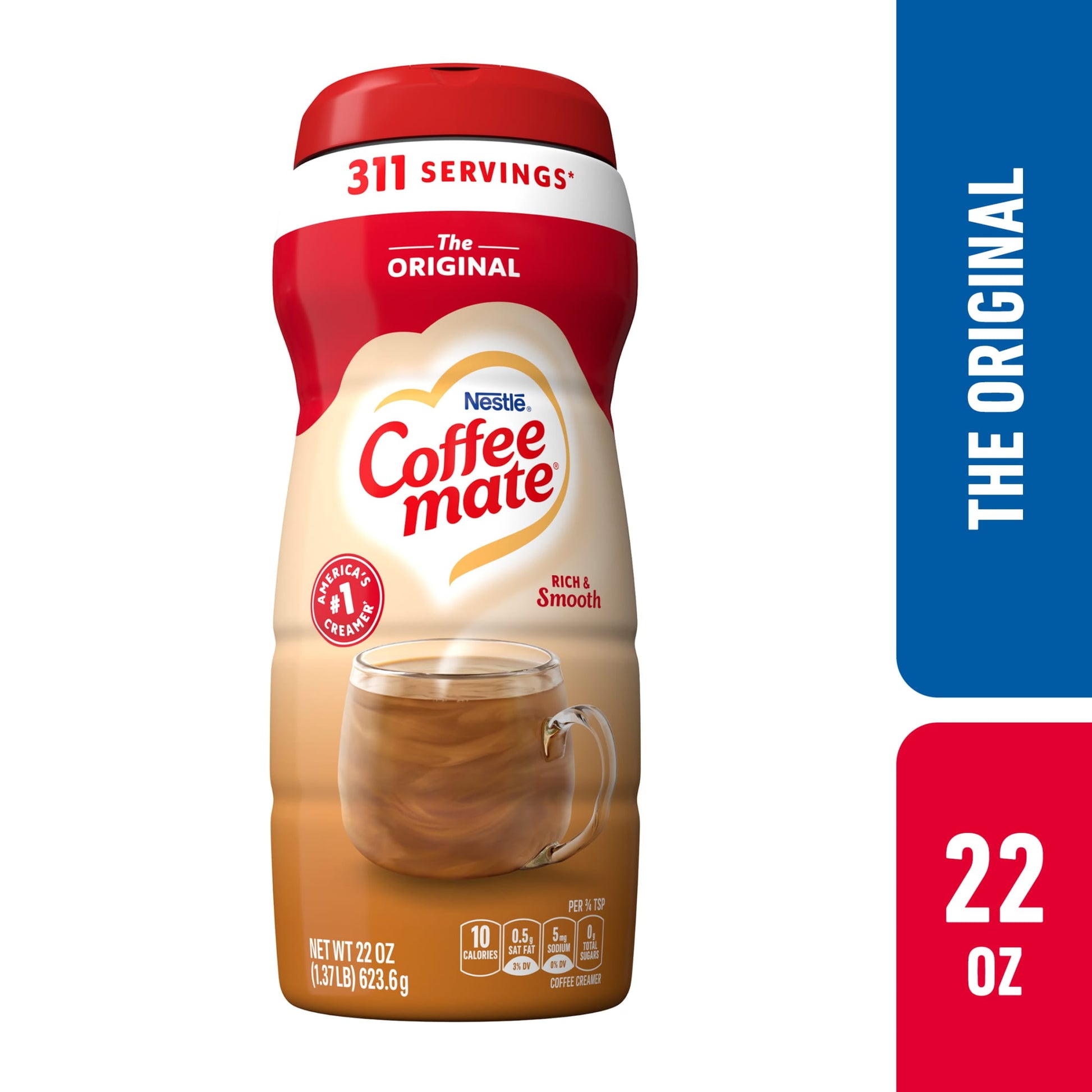 Nestle Coffee Mate Original Powdered Coffee Creamer, 22 Oz