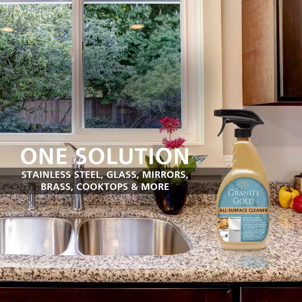 24 Oz. Daily All-Surface Countertop Cleaner for Natural Stone, Glass, Stainless Steel and More