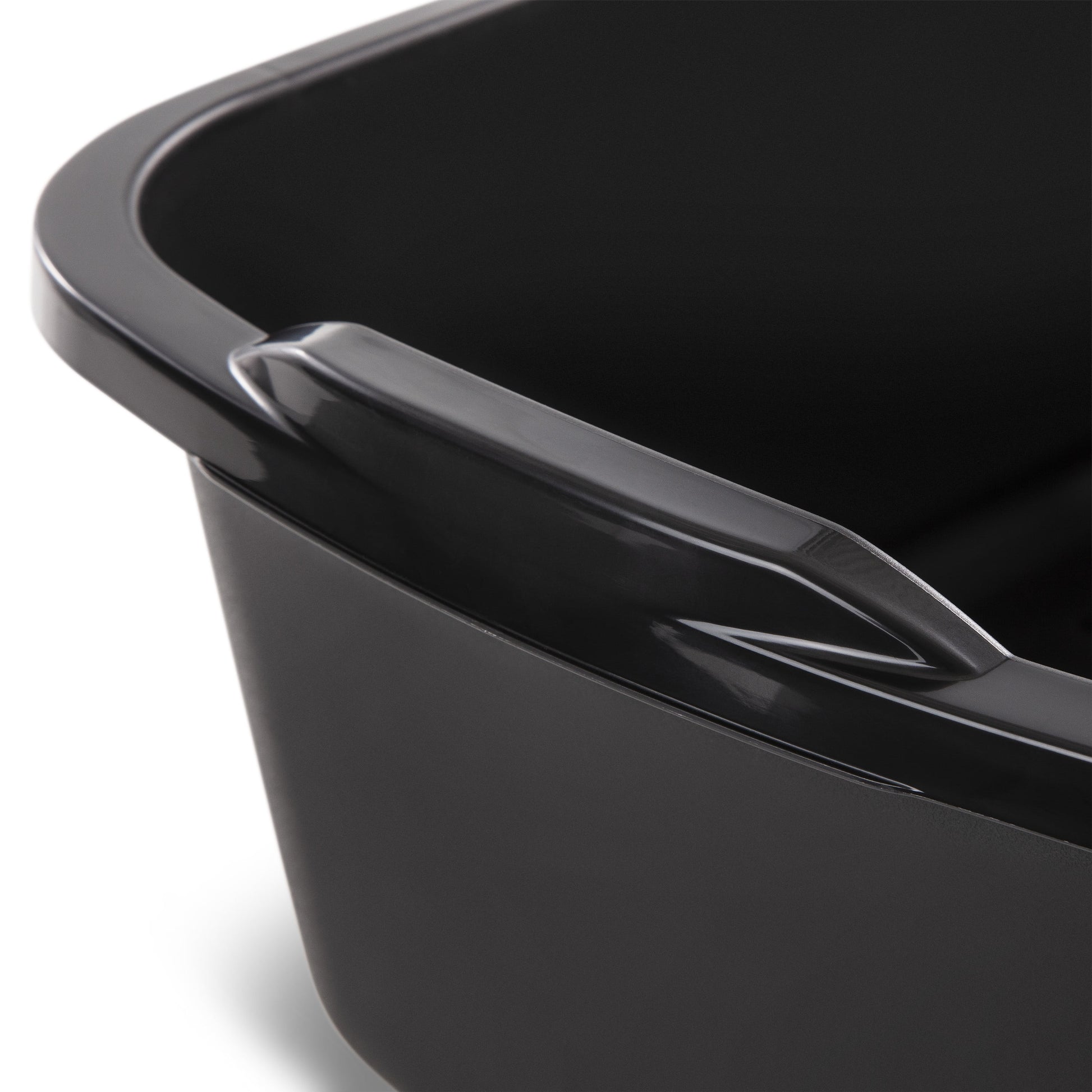 18 Qt. Dishpan Plastic, Black