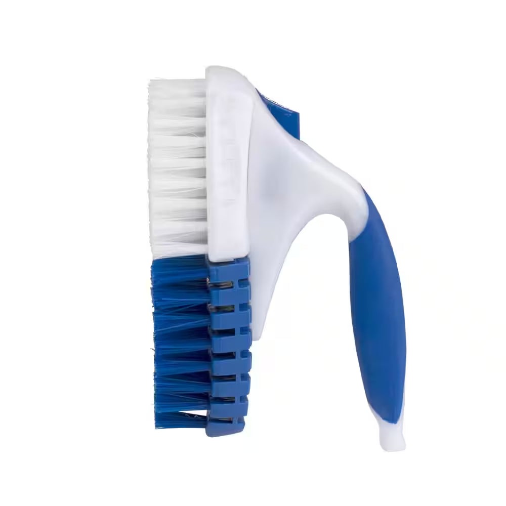 Brush 3 In. Iron Handle Flex Scrub Brush (1-Pack)