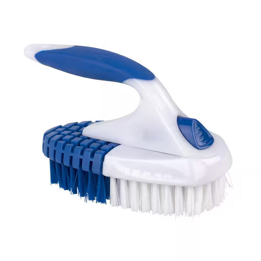 Brush 3 In. Iron Handle Flex Scrub Brush (1-Pack)