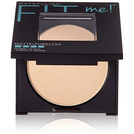 Fit Me Matte Poreless Pressed Face Powder Makeup, Natural Beige, 0.29 Oz