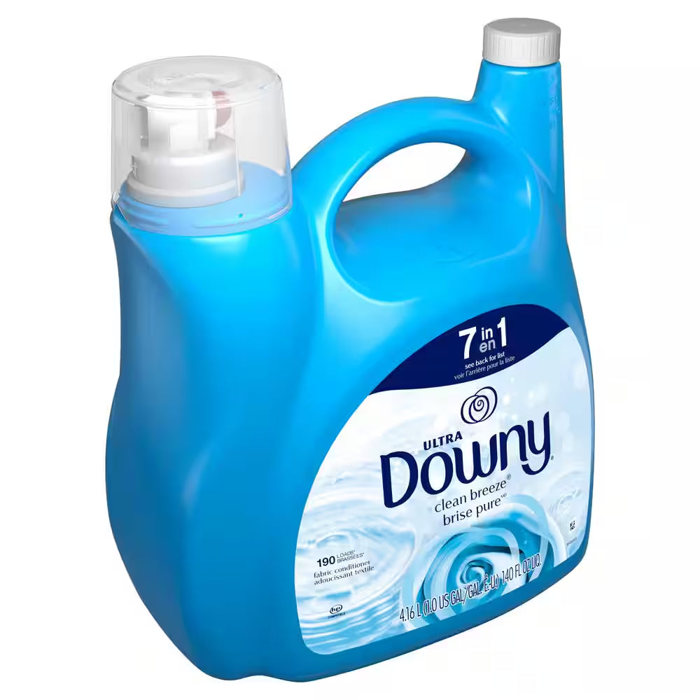 Ultra 140 Oz. Clean Breeze Scent Liquid Fabric Softener (190-Loads)