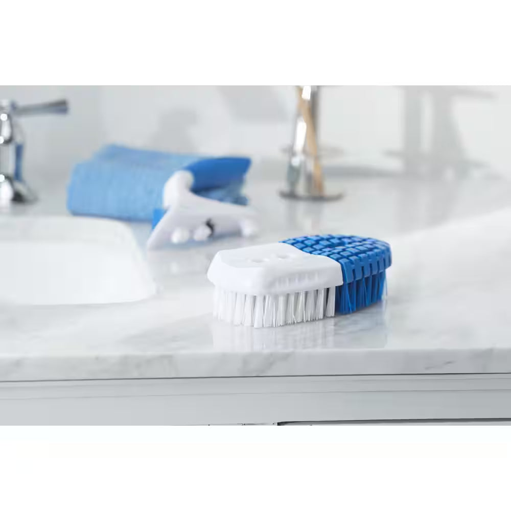 Brush 3 In. Iron Handle Flex Scrub Brush (1-Pack)