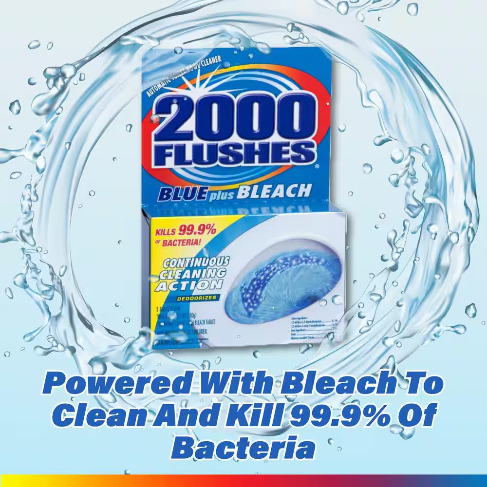 2.50 Oz. Blue plus Bleach Toilet Bowl Cleaner (2-Pack)