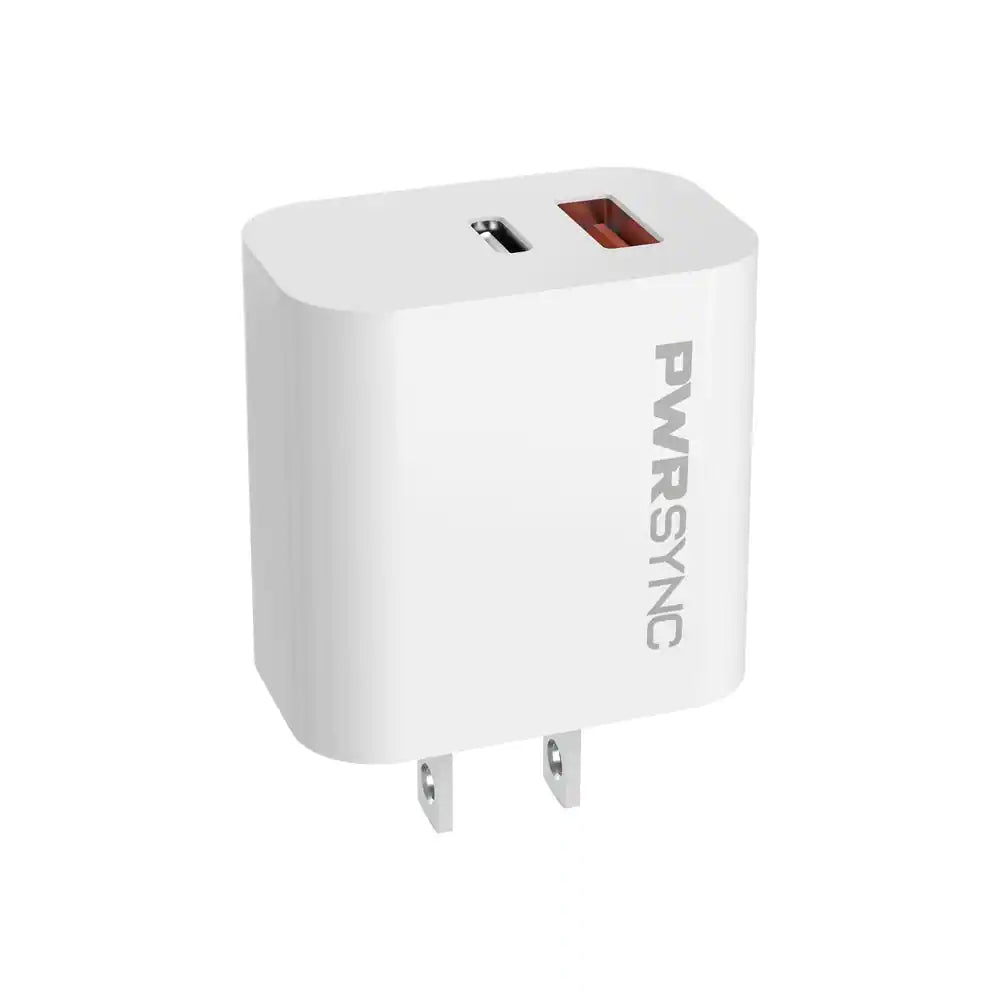 Power Charge Dual USB Wall Charger