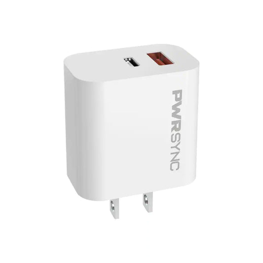 Power Charge Dual USB Wall Charger