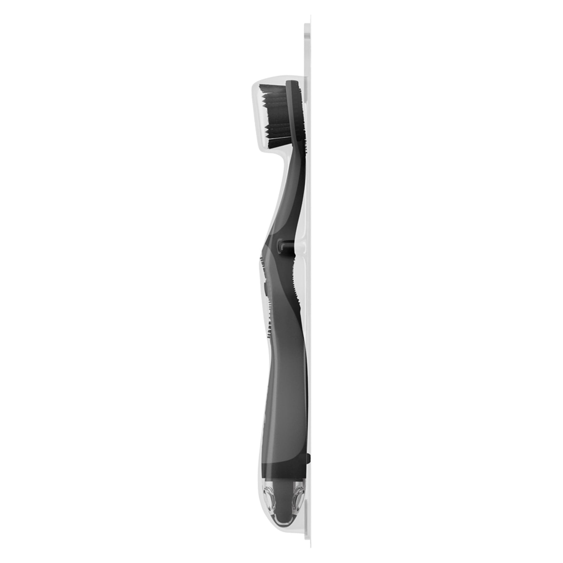 360 Vibrate Charcoal Battery Operated Toothbrush, 1 AAA Battery Included