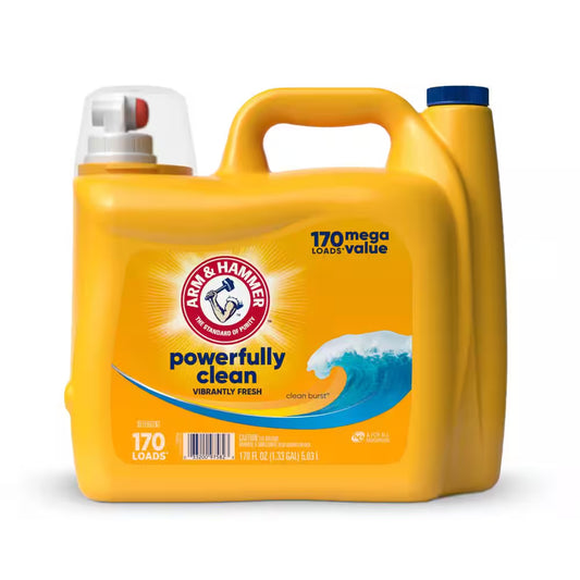 170 Oz. Clean Burst Dual HE Liquid Laundry Detergent, 170 Loads