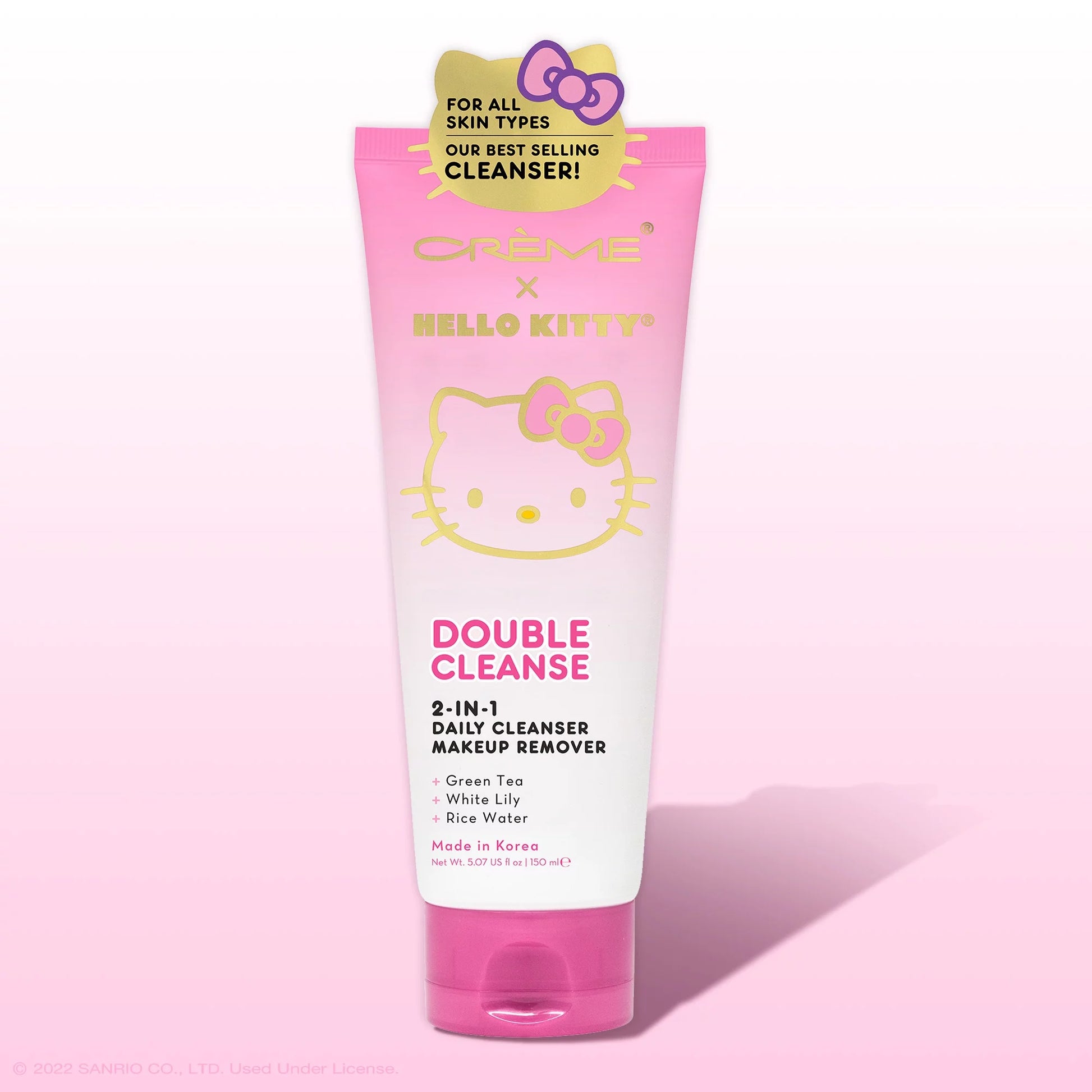 Hello Kitty Double Cleanser 2- In-1 Facial Foam Cleanser for All Skin Types