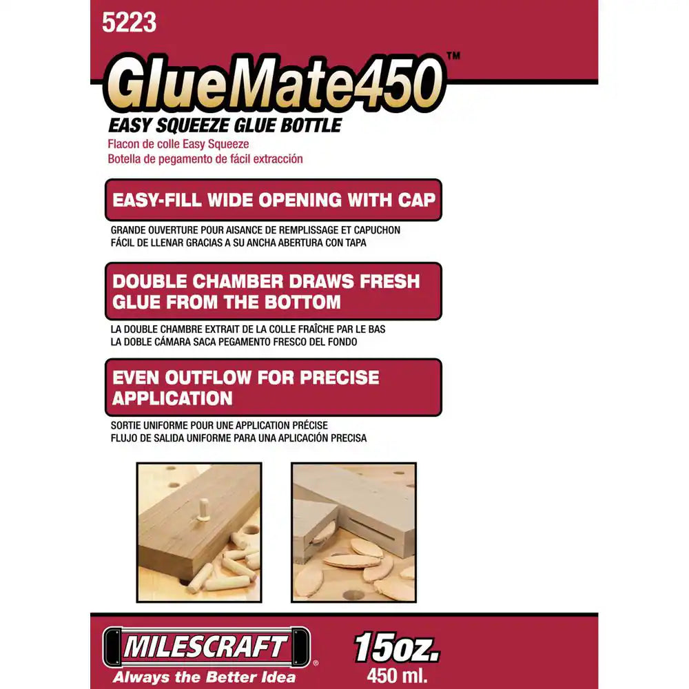 Gluemate450 - 15 Oz. Wood Glue Bottle