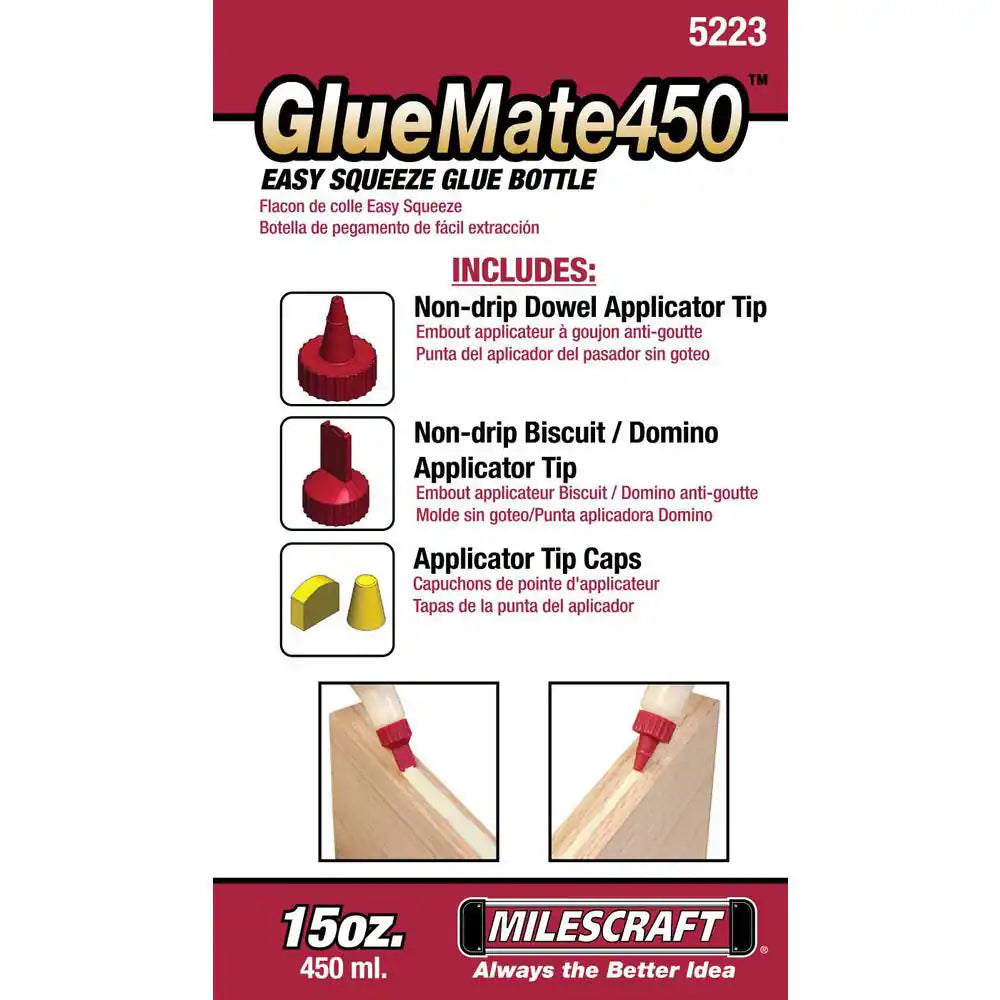 Gluemate450 - 15 Oz. Wood Glue Bottle